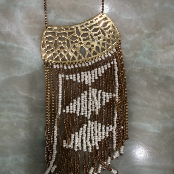 Nichole Miller gold necklace - Picture 2 of 4